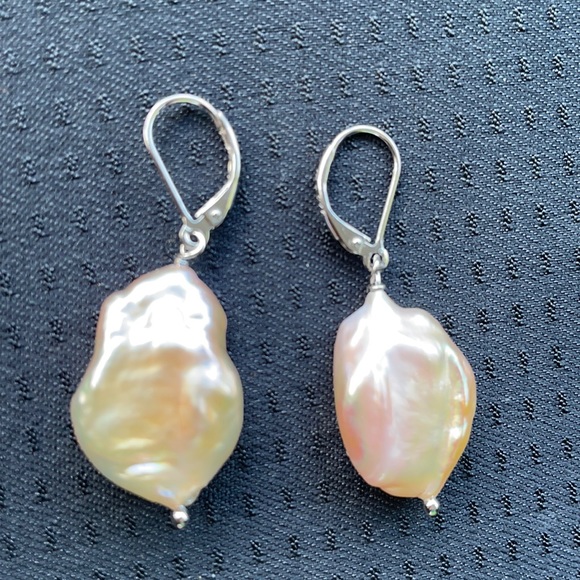 .925 Sterling silver fine jewelry Jewelry Sterling Real Baroque